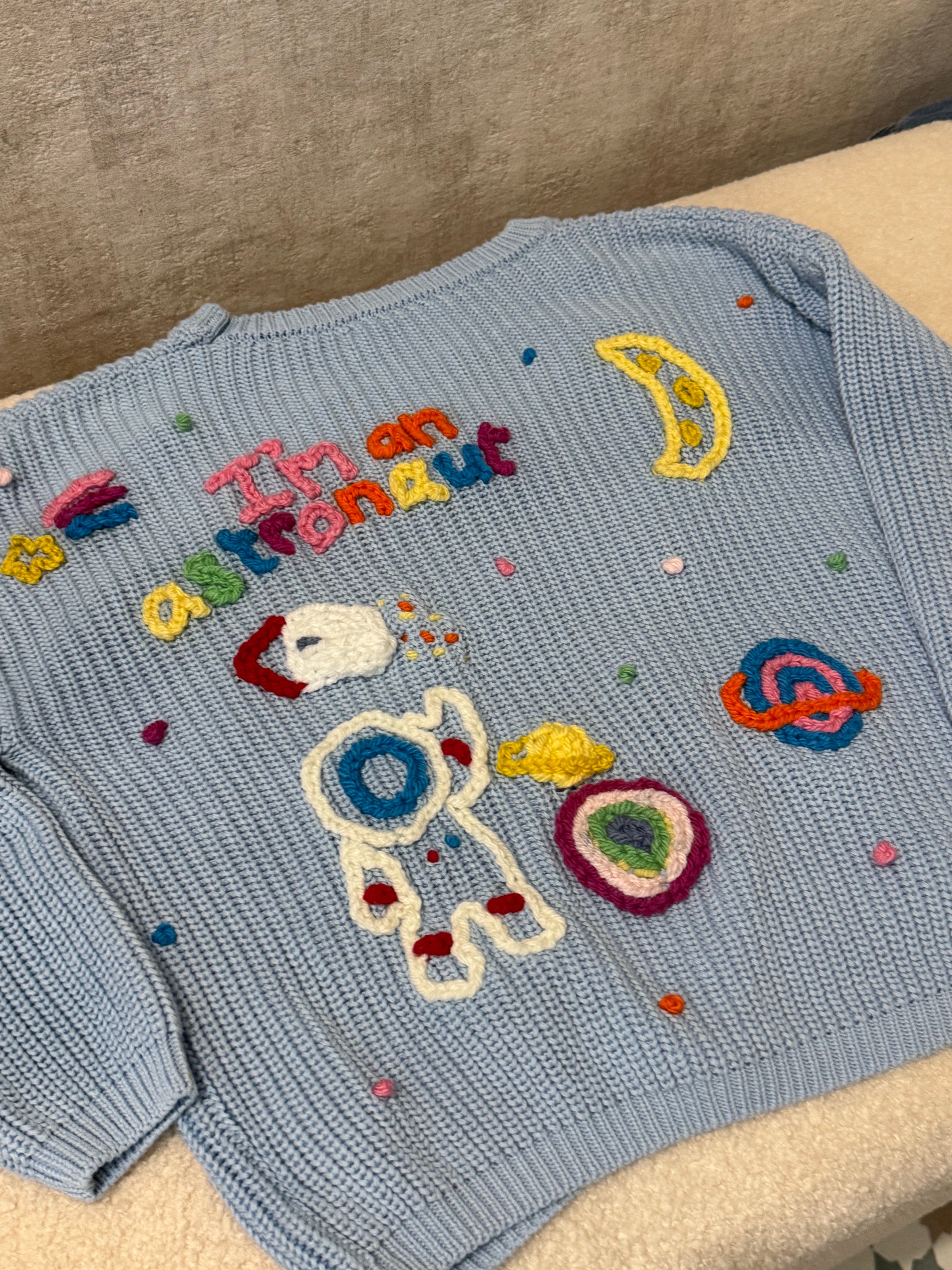 Personalised Knitted Jumper