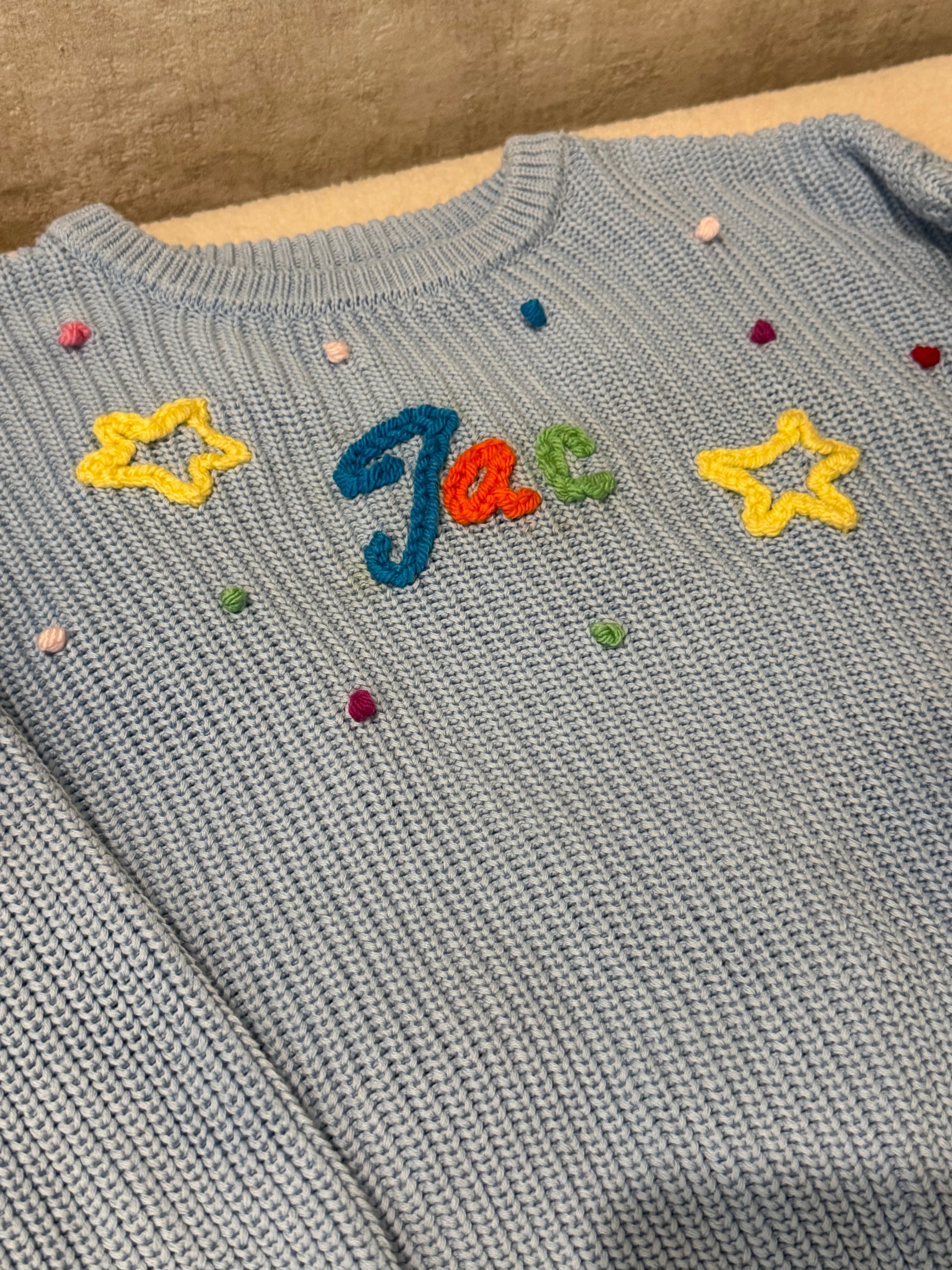 Personalised Knitted Jumper