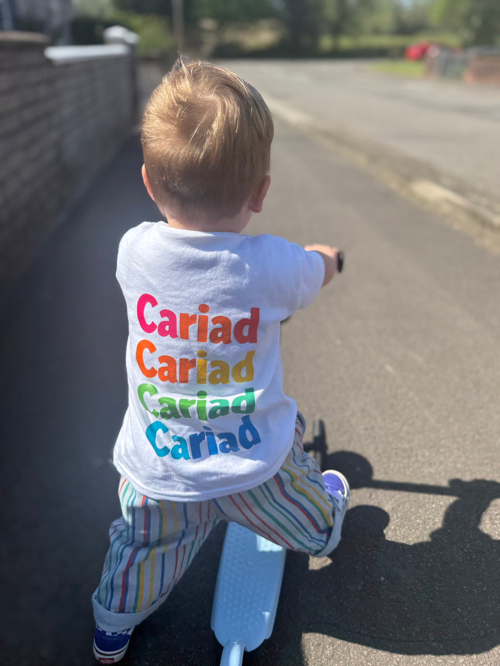 ‘Cariad’ White Tshirt
